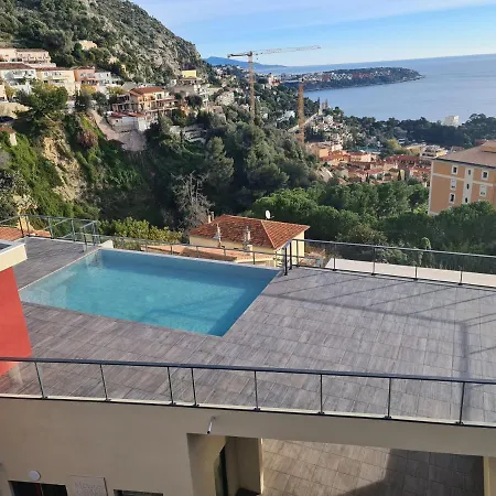 Monaco View, Pool, Garage, 100 M2 Terrace Beausoleil