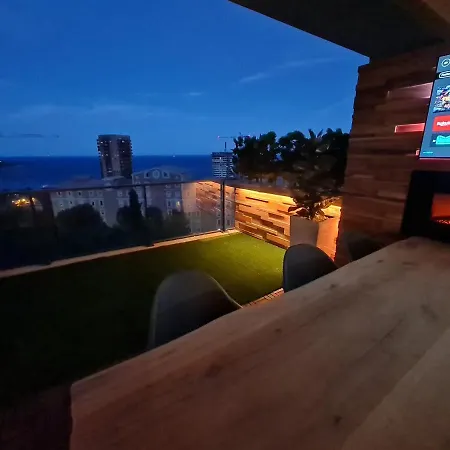 Apartman Monaco View, Pool, Garage, 100 M2 Terrace