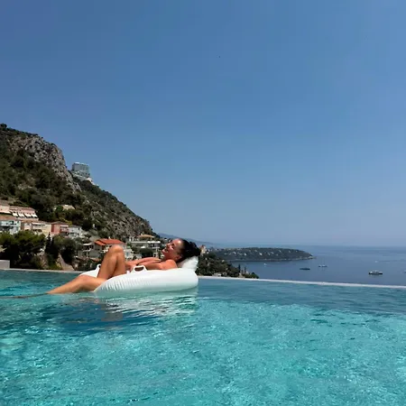 Monaco View, Pool, Garage, 100 M2 Terrace Διαμέρισμα Beausoleil