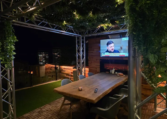 Monaco View, Pool, Garage, 100 M2 Terrace 公寓 *